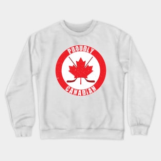 Proudly Canadian (Distressed) Crewneck Sweatshirt